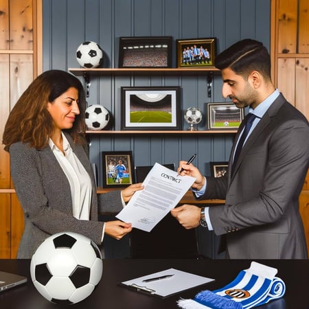 Contract with a Soccer Manager